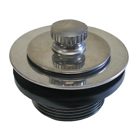 Jones Stephens Antique Nickel Friction Lift Tub Drain P3561AN